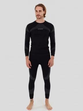 Fundango Seamless Baselayer Set herren baselayer-set Schwarz 1