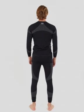 Fundango Seamless Baselayer Set herren baselayer-set Schwarz 3