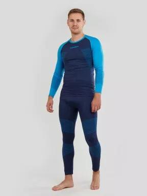 Fundango Seamless Baselayer Set herren baselayer-set blau 1