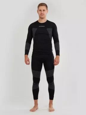 Fundango Seamless Baselayer Set herren baselayer-set Schwarz 1