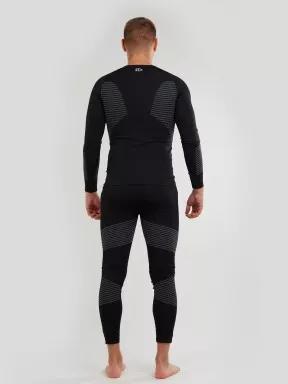 Fundango Seamless Baselayer Set herren baselayer-set Schwarz 3
