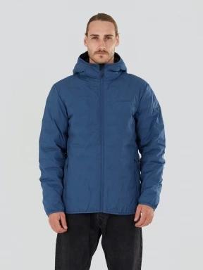 Fundango Smoke Hooded Jacket herren outdoorjacke blau 1