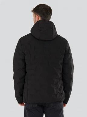 Fundango Smoke Hooded Jacket herren outdoorjacke Schwarz 3