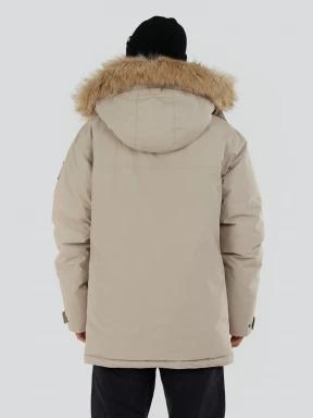 Fundango Spirit Parka Jacket herren wintermantel sand 3