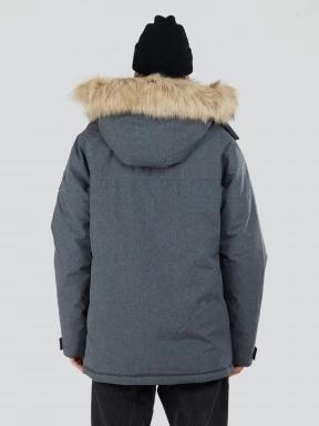 Fundango Spirit Parka Jacket herren wintermantel grau 3