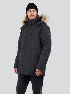Fundango Spirit Parka Jacket herren wintermantel Schwarz 1