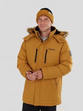 Fundango Spirit Parka Jacket herren wintermantel gelb 1