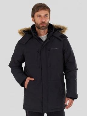 Fundango Spirit Parka Jacket herren wintermantel Schwarz 1