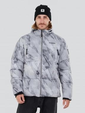 Fundango Ewan Puffer Jacket herren übergangsjacke grau 1