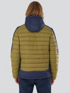 Fundango Matt Hooded Jacket herren gesteppt übergangsjacke grün 3