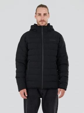Fundango Hubble Padded Jacket herren gesteppt übergangsjacke Schwarz 1