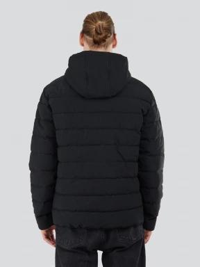 Fundango Hubble Padded Jacket herren gesteppt übergangsjacke Schwarz 3