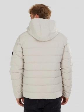 Fundango Hubble Padded Jacket herren gesteppt übergangsjacke sand 3