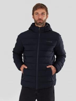 Fundango Hubble Padded Jacket herren gesteppt übergangsjacke dunkelblau 1