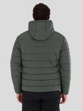 Fundango Hubble Padded Jacket herren gesteppt übergangsjacke Dunkelgrün 3