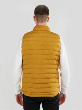 Fundango Hollow Padded Vest herren westen gelb 3