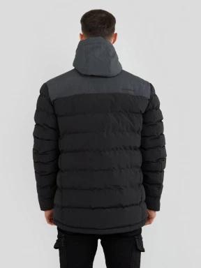 Fundango Passat Padded Jacket herren mäntel Schwarz 3