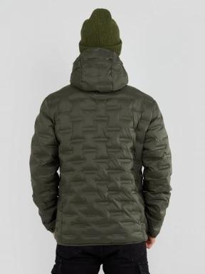 Fundango Smoke Hooded Jacket herren mäntel oliv 3