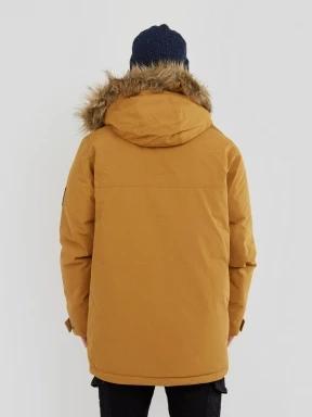Fundango Spirit Parka Jacket herren wintermantel braun 3