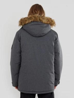 Fundango Spirit Parka Jacket herren wintermantel grau 3