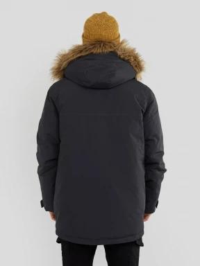 Fundango Spirit Parka Jacket herren wintermantel Schwarz 3