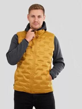 Fundango Smoke Vest herren westen gelb 1
