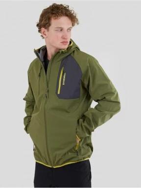 Fundango Alloy Hooded Softshell herren softshelljacken oliv 1