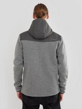 Fundango Ashford Insulated Fleece Jacket herren fleecepullover grau 3