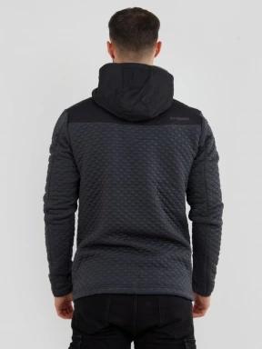 Fundango Ashford Insulated Fleece Jacket herren fleecepullover Schwarz 3