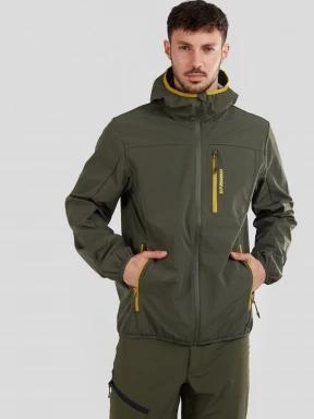 Fundango Alloy Hooded Softshell herren softshelljacken grün 1