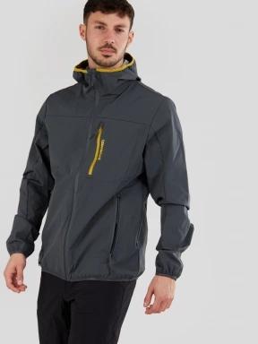Fundango Alloy Hooded Softshell herren softshelljacken grau 1