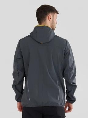Fundango Alloy Hooded Softshell herren softshelljacken grau 3