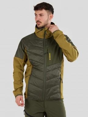 Fundango Gaara Hybrid Jacket herren softshelljacken grün 1