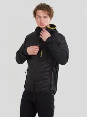 Fundango Gaara Hybrid Jacket herren softshelljacken Schwarz 1