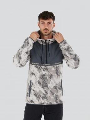 Fundango Exodus Hybrid Jacket herren pullover grau 1
