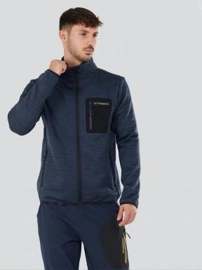 Fundango Jefferson Fleece Jacket herren fleecepullover blau 1
