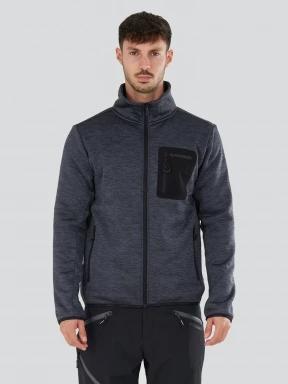 Fundango Jefferson Fleece Jacket herren fleecepullover grau 1