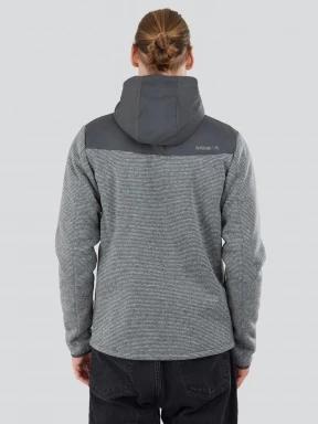 Fundango Ashford Insulated Fleece Jacket herren fleecepullover grau 3