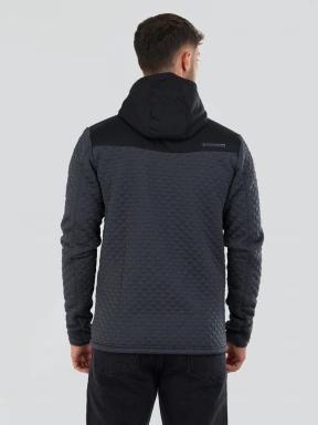 Fundango Ashford Insulated Fleece Jacket herren fleecepullover grau 3