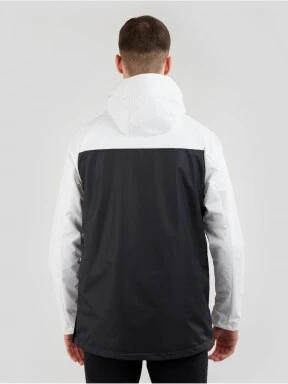 Fundango Salmo Logo Anorak herren regenmantel weiß 3