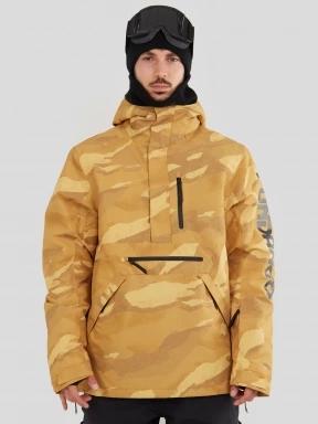 Fundango Tilbury Logo Anorak herren skijacke orange 1