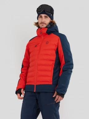 Fundango Orion Padded Jacket herren gesteppt skijacke orange 1