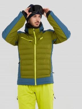 Fundango Orion Padded Jacket herren gesteppt skijacke oliv 1