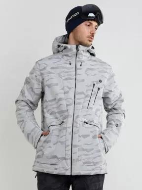 Fundango Decatur Jacket herren skijacke weiß 1