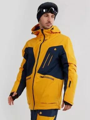 Fundango Decatur Jacket herren skijacke gelb 1