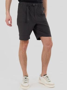 Fundango Elkford Cargo Trekking Shorts herren wandershorts mit seitentaschen grau 3