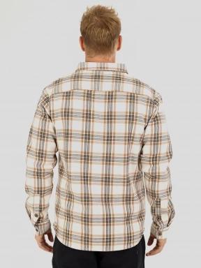 Fundango Roddy Lined Shirt herren hemdjacke sand 3