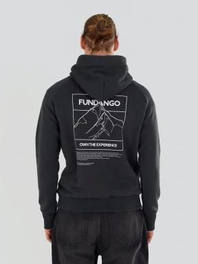 Fundango Talis Hooded Sweatshirt herren kapuzenpullover grau 3