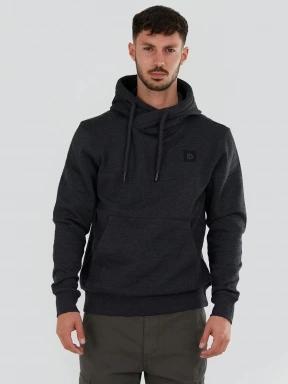 Fundango Conor Hooded Sweatshirt herren kapuzenpullover Schwarz 1