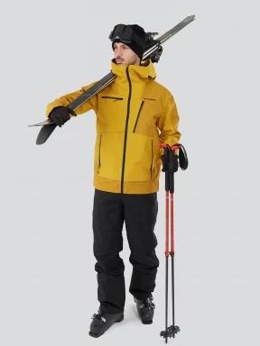 Fundango Manota 3L Shell Jacket herren skijacke gelb 1